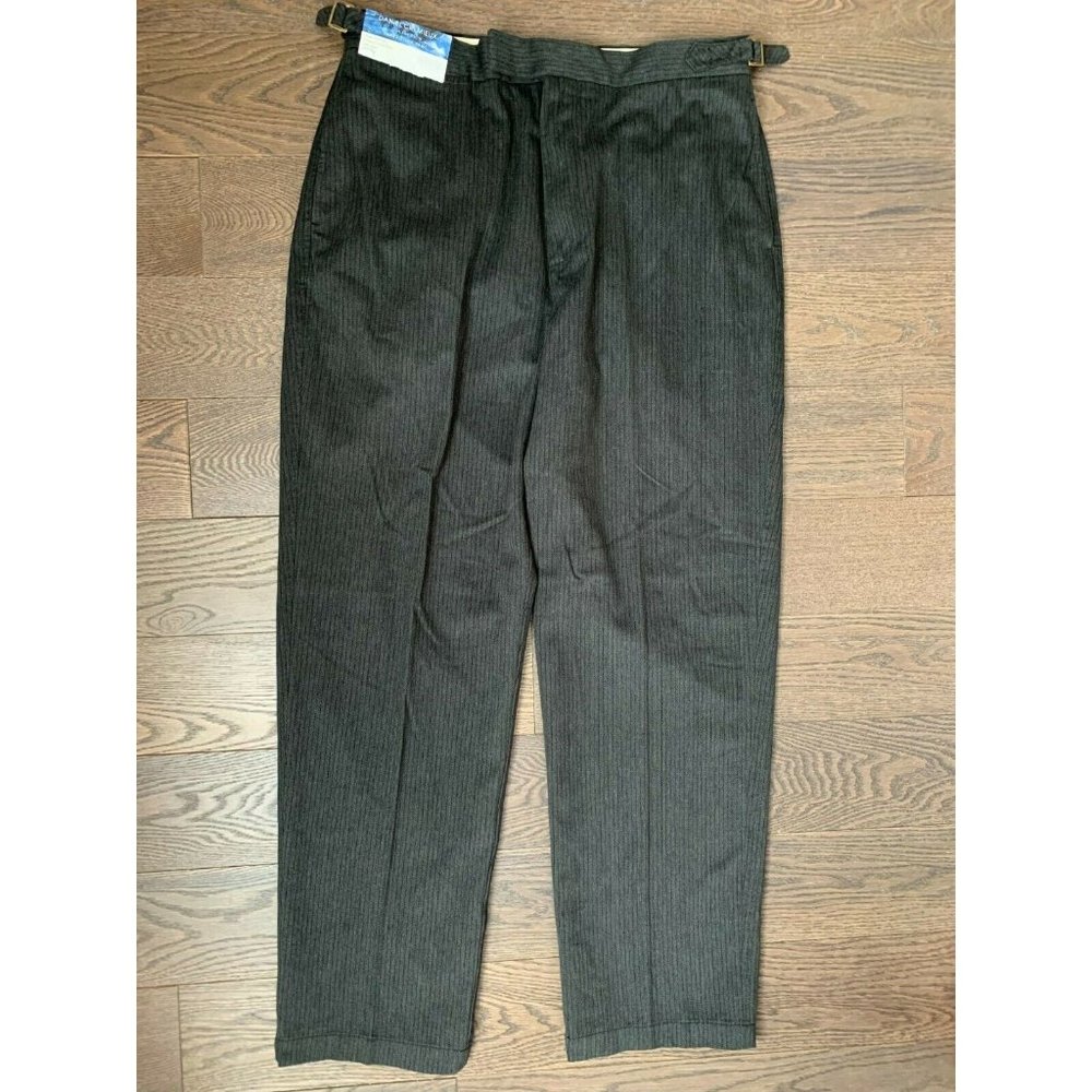 NWT Mens Daniel Cremieux Signature Collection navy Tarragona Pants Size 36 X 32